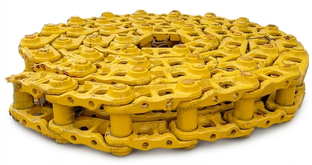 Caterpillar 312B Caterpillar 184-5859 Track Link Assembly with Master Pin – for 312B L, 312C, 312C L, 312D, 312D L - OEM Heavy Equipment Parts Dubai UAE